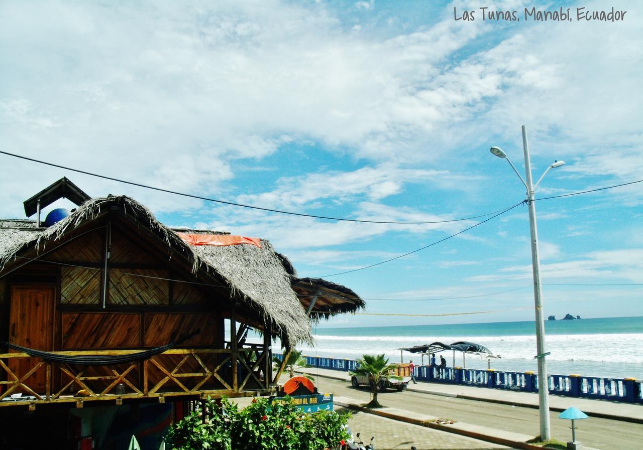 לאס טונאס Hostal Mirada Al Mar מראה חיצוני תמונה